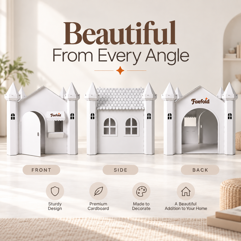 Cardboard Castle Playhouse - Image 4