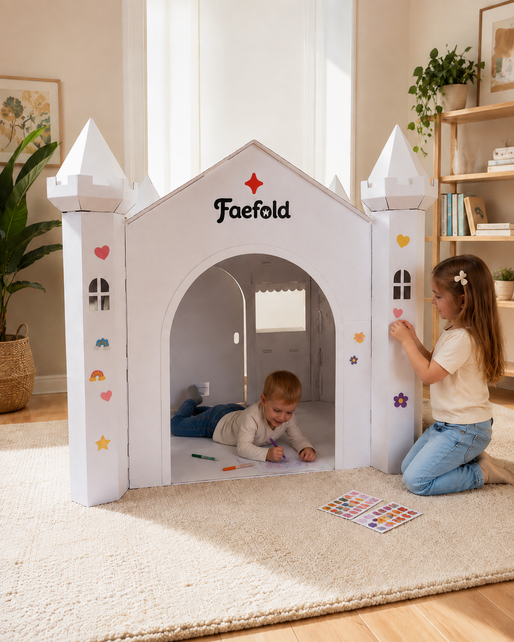 Cardboard Castle Playhouse - Image 1