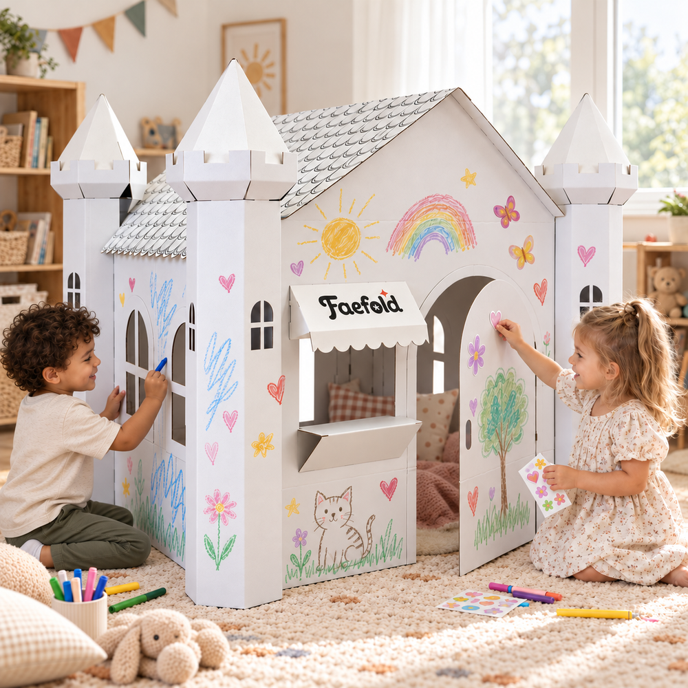 Cardboard Castle Playhouse - Image 2
